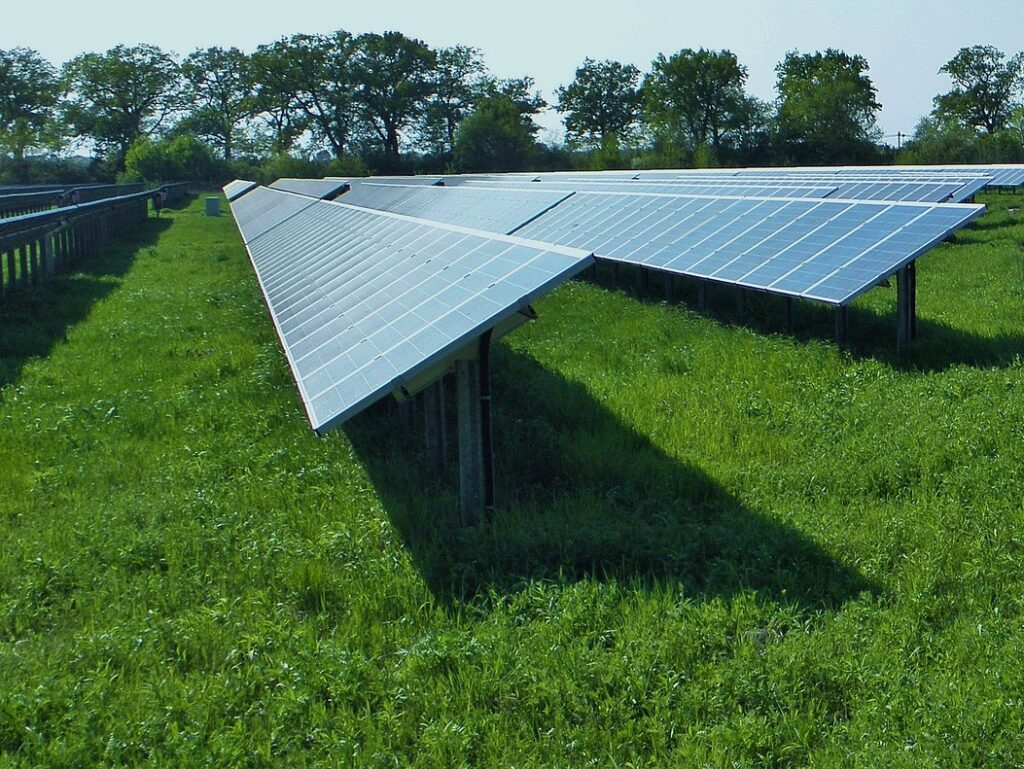 solar, panels, head end